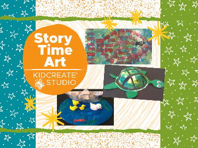 Kidcreate Studio - Eden Prairie. Story Time Art Weekly Class (18 Months-6 Years)