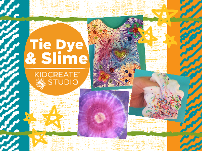 Kidcreate Studio - Eden Prairie. Tie Dye and Slime Mini-Camp (5-12 Years)